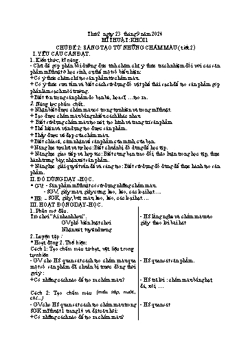 Giáo án các môn Tiểu học - Tuần 3 - Năm 2024-2025