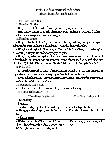 Giáo án Công nghệ 5 - Tuần 8