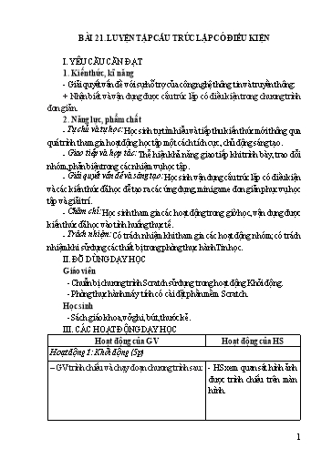 Giáo án Tin học Lớp 5 - Tuần 26